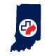 Indiana state outline