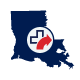 Louisiana state outline